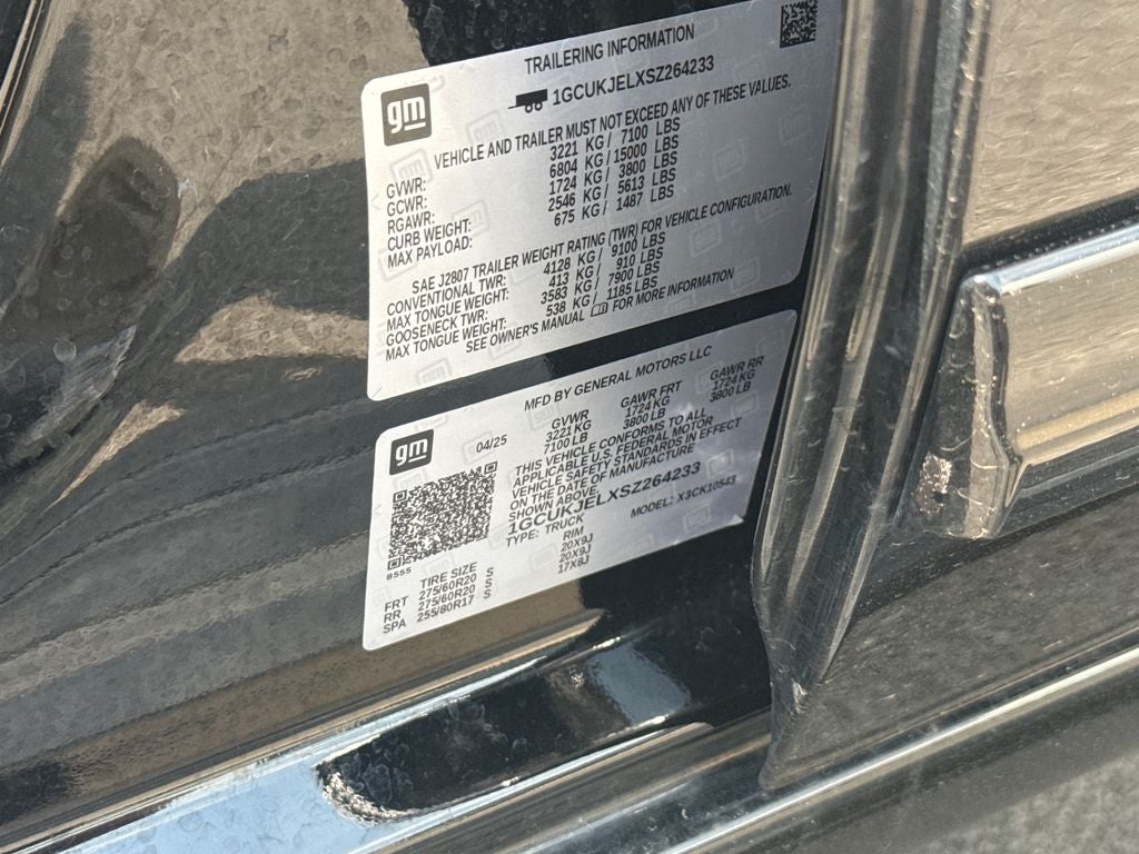 2025 Chevrolet Silverado 1500 High Country