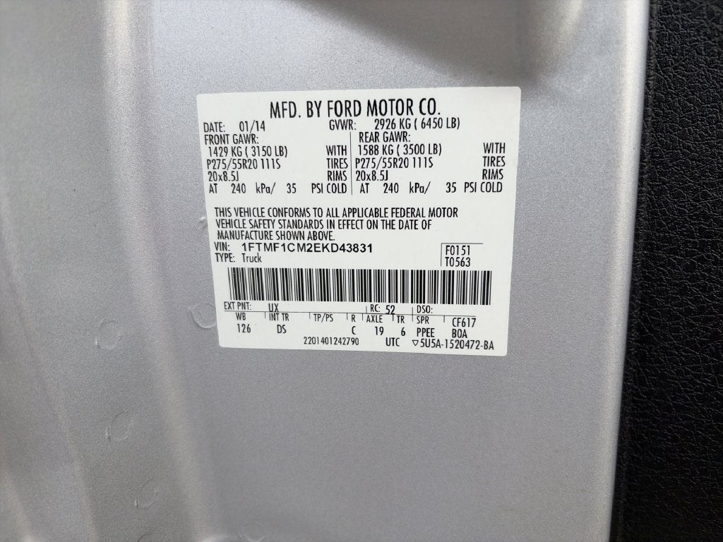 2014 Ford F-150 STX