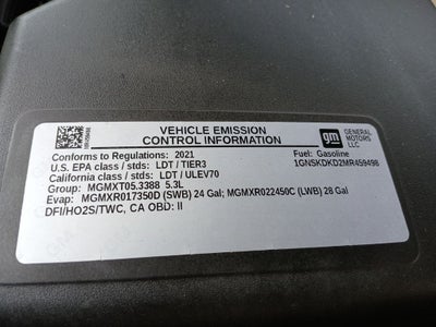 2021 Chevrolet Suburban Z71