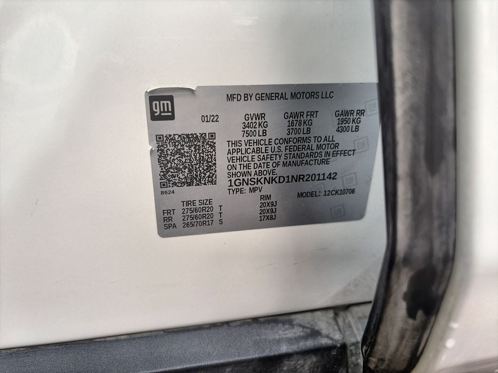 2022 Chevrolet Tahoe LT
