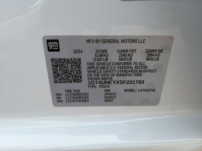 2025 GMC Sierra 2500HD SLT
