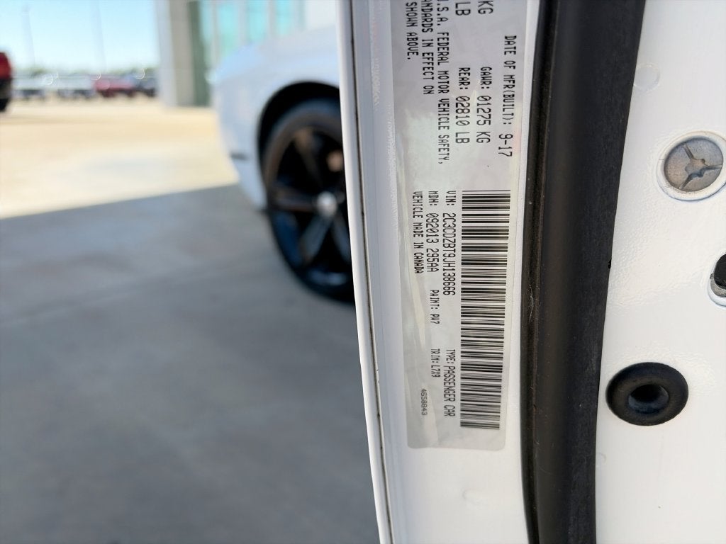 2018 Dodge Challenger R/T