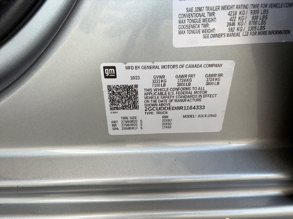 2024 Chevrolet Silverado 1500 LT LT1