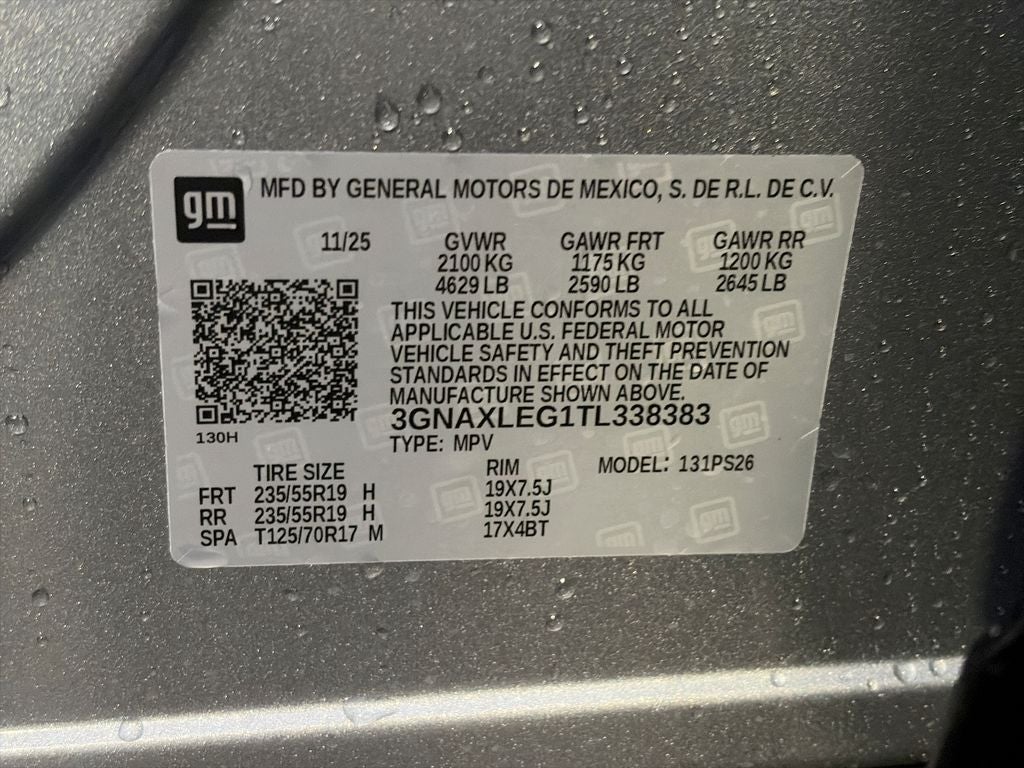 2026 Chevrolet Equinox RS