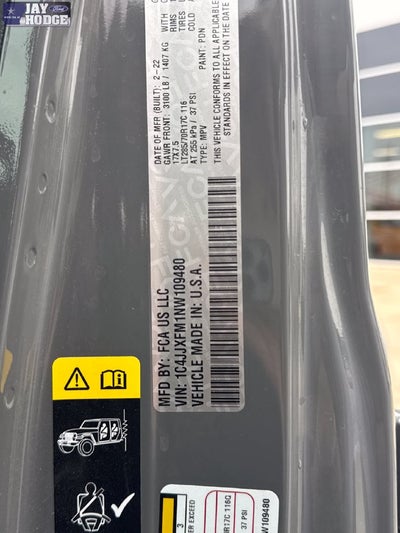 2022 Jeep Wrangler Unlimited Rubicon