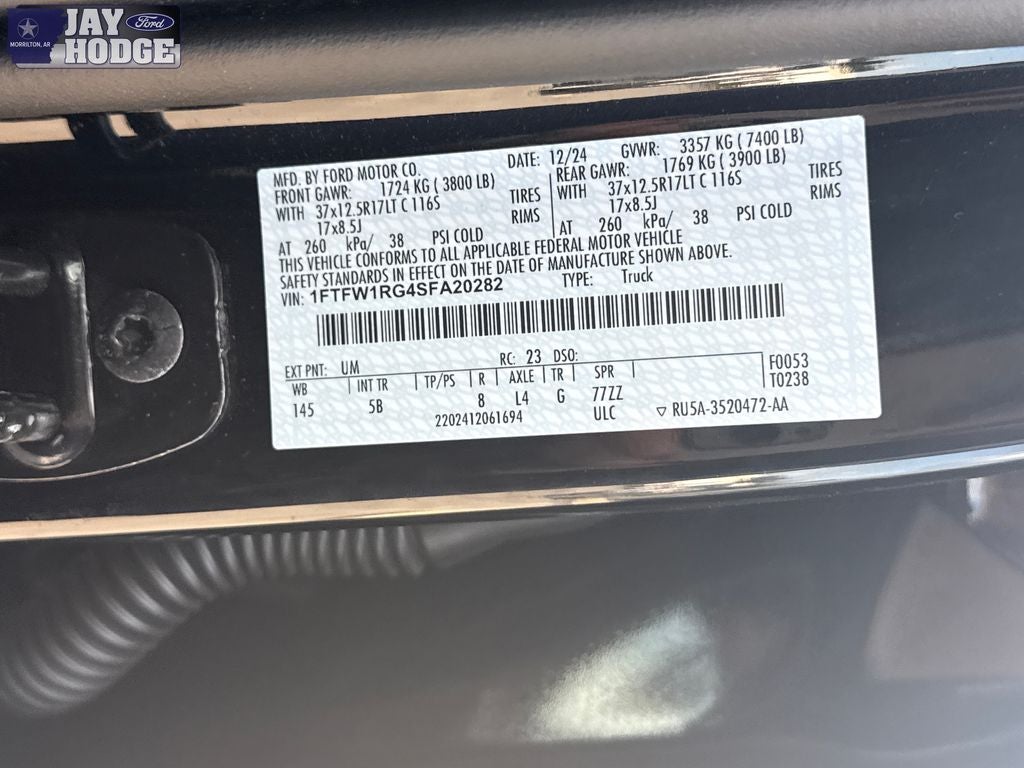 2025 Ford F-150 Raptor
