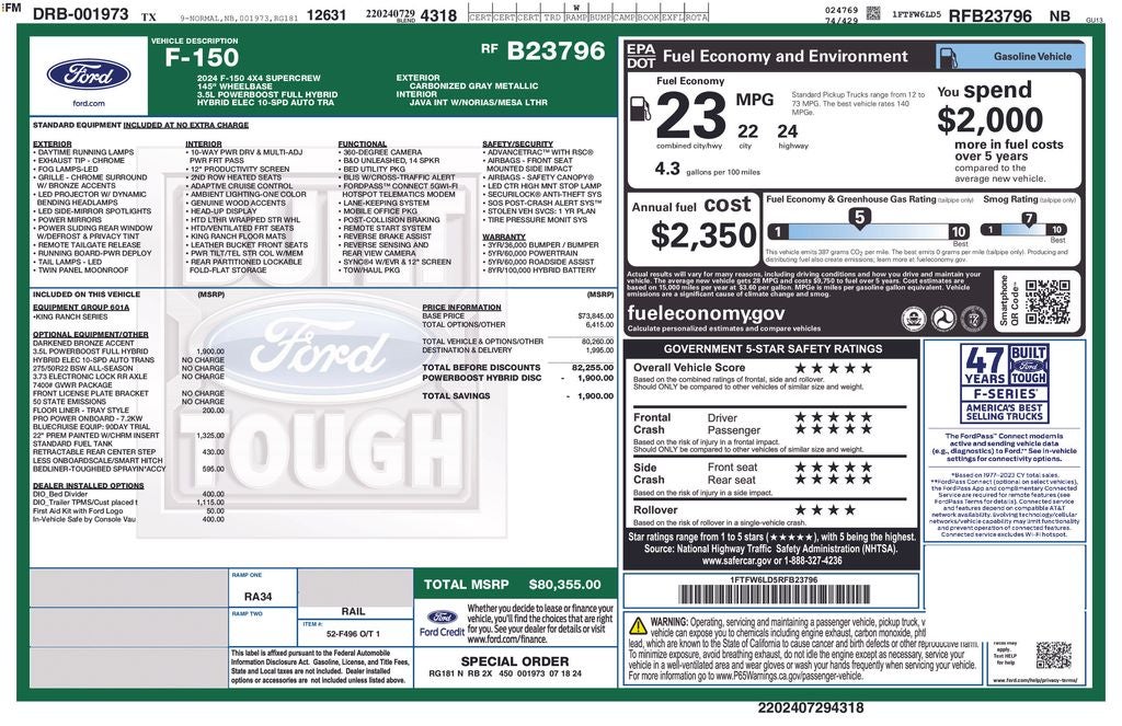 2024 Ford F-150 King Ranch