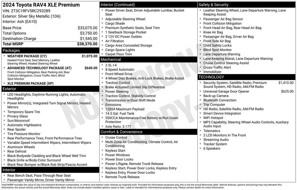 2024 Toyota RAV4 XLE Premium