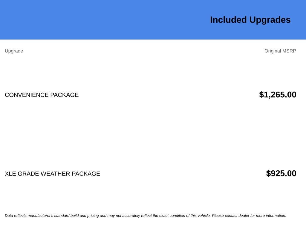 2021 Toyota RAV4 XLE