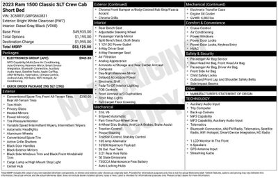 2023 RAM 1500 Classic SLT