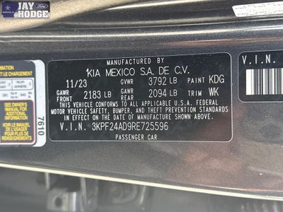 2024 Kia Forte LXS